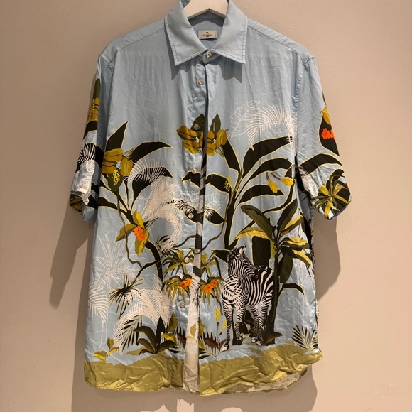 ETRO tropical jungle shirt - Picture 1 of 5